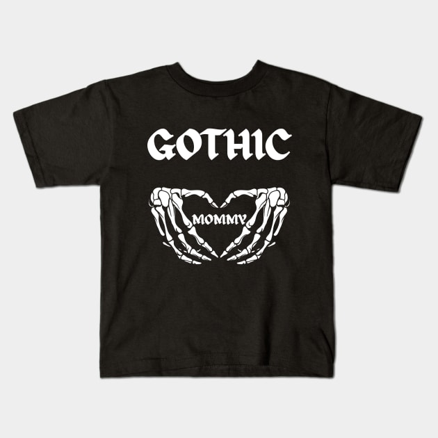 GOTHIC MOMMY Kids T-Shirt by Klau